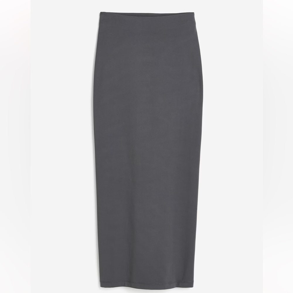 H&M Charcoal Two-Piece Microfiber Top and Skirt set - Picture 6 of 6